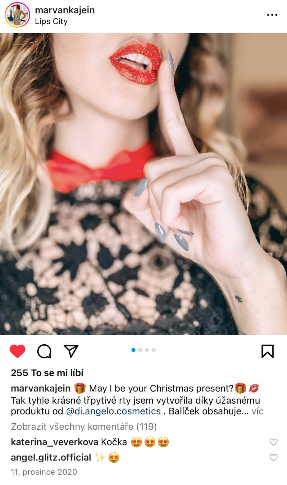 Angel Lips Jana Marvanová